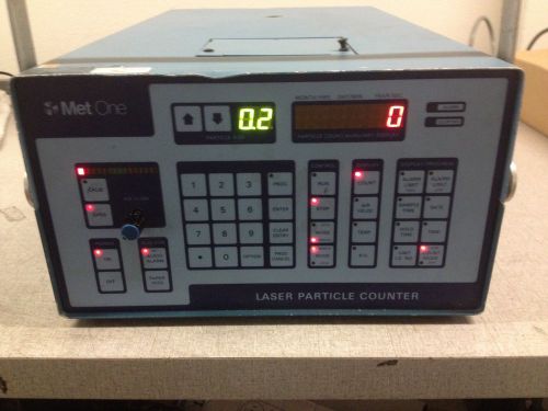 Met one 200l laser particle counter *powers on* used as is oo563 for sale