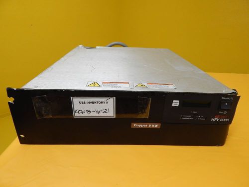 Hfv 8000 ae advanced energy 3155083-151 rf power supply 0190-01457 copper as-is for sale