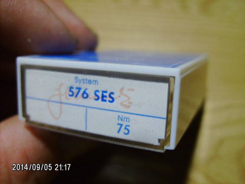 99 pc pack SCHMETZ sewing machine needles 576 SES Nm 75