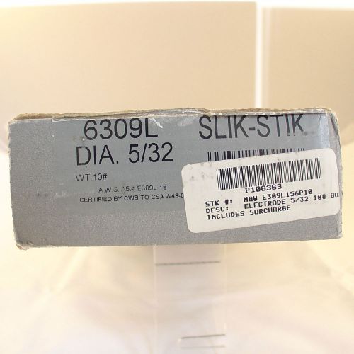 Welding rod messer mg 6317l slik stik stainless steel 5/32&#034; electrodes 10# nib for sale