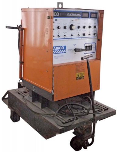Airco 300 AC-DC Square Wave Single Phase Industrial Welder w/ Rolling Base