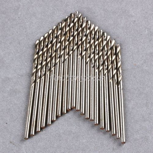 20x micro durable straight shank twist drill tiny spiral drill bits 1.0mm fuk for sale