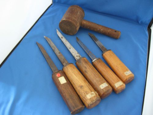 Vintage mortising chisels--&#034;pig stickers&#034; for sale