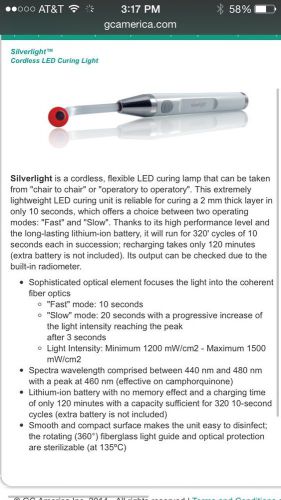 Dental Curing Light Silverlight LED