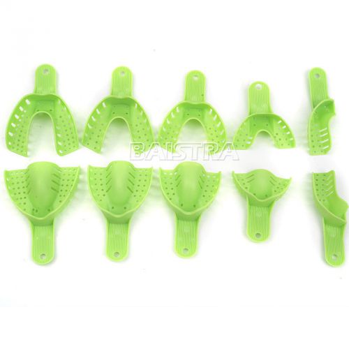 Dental Central Autoclavable Impression Trays 10pcs/box IT0201-IT0210