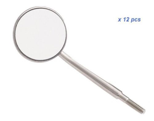 1 pack of 12 pcs dental mouth mirrors magnifying, no. 4, dental instruments for sale