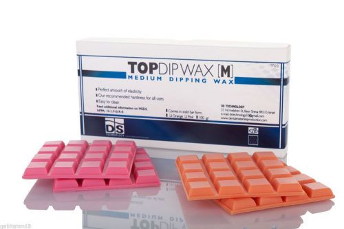 Dental lab product - wax material - top dip wax - m - free shipping worldwide for sale