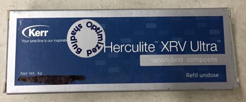 Kerr Herculite Ultra Unidose A2 Dentin 20/Box 34352 Expiration: 2015-04