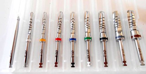 7 x drills external irrigation for dental implants surgical instruments for sale