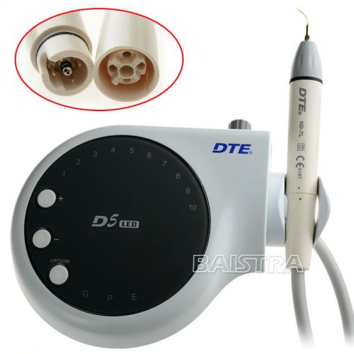 Woodpecker dte d5 led optical fiber handpiece dental ultrasonic scaler perio for sale