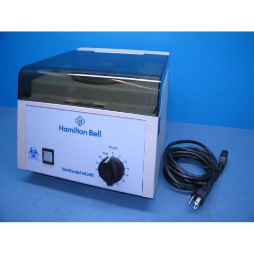 Hamilton bell vanguard v6500 tabletop centrifuge w/ rotor tested 90 day warranty for sale