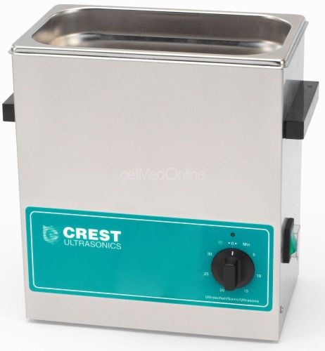 Crest 1.0 Gal Powersonic Benchtop Ultrasonic Cleaner w/Mechanical Timer, CP360T