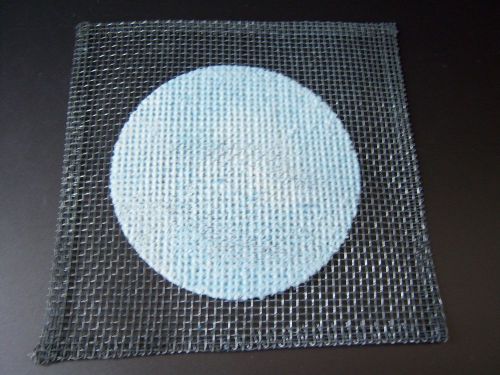 Bunsen burner tripod ceramic net mesh support-non asbestos new 6&#034; x 6&#034; for sale
