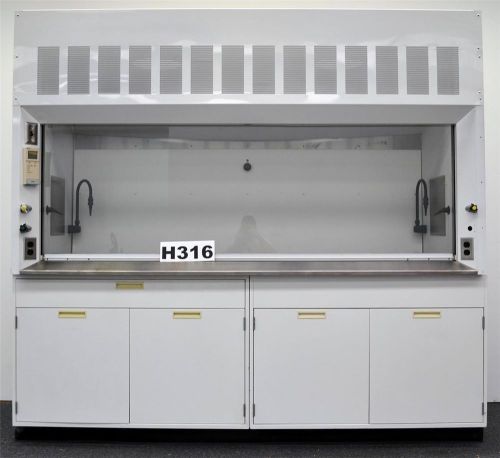 8&#039; bedcolab laboratory fume hood w/ cabinets for sale