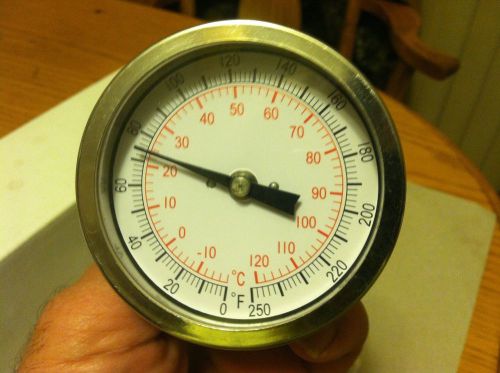 VWR Thermometer 61161-116 120c/250f, 300mm stem