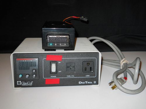 Glas-col digitrol ii heating mantle temperature control, type j thermocouple for sale