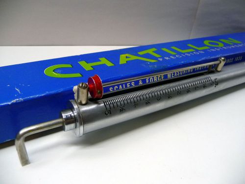 Chatillon 719-5 Series Push/Pull Gauge, Unused surplus