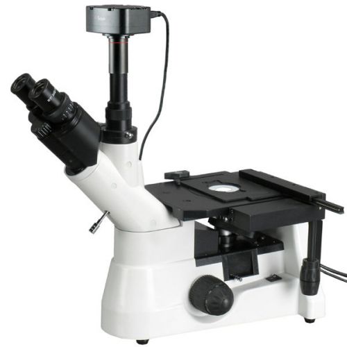 40X-1000X Super Field Inverted Metallurgical Microscope + 5MP Camera