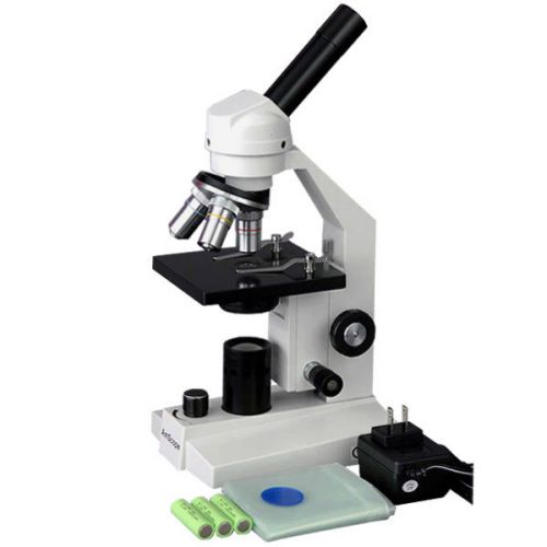 40x-1000x student compound microscope - led cordless for sale