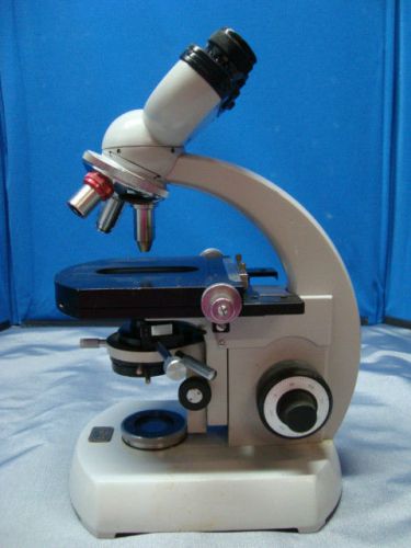 Carl zeiss standard binocular microscope 5 objective includes 3 objectives fpos for sale