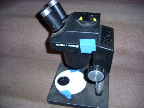 BAUSCH &amp; LOMB ASZ45 25X STEREO MICROSCOPE &#034;as is&#034;