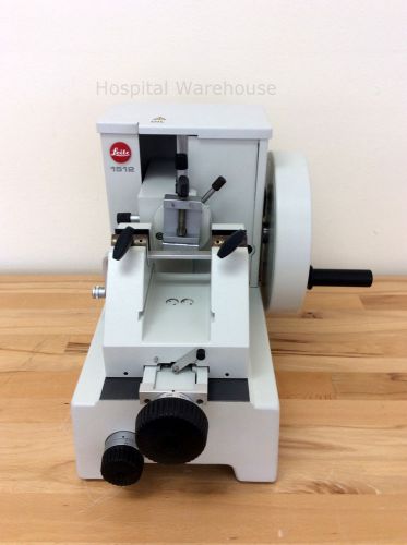 Leitz leica 1512 rotary microtome lab specimen oil table top for sale