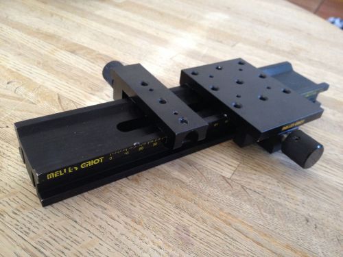 Melles Griot 07 ORN 001 50mm Optical Rail and 2 Rail Carriers