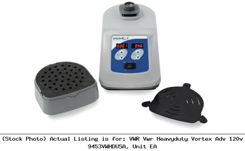 Vwr vwr heavyduty vortex adv 120v 9453vwhdusa, unit ea laboratory apparatus for sale