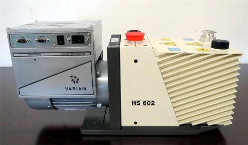 2010 varian hs 602 smart vacuum pump with carpanelli motor 370222805 w/ warranty for sale