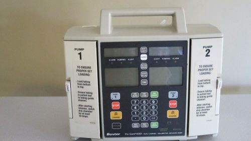 Baxter flo-gard 6301 infusion iv pump-90 day warranty for sale