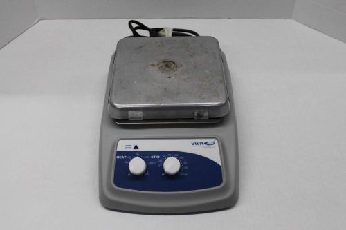 Vwr standard stirrer/hotplate # 97042-638 with a 7” x 7” aluminum top 1600 rpm for sale