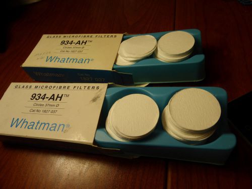2 Box Whatman 934-AH 1827 037 Glass Microfiber Filters Circles 37mm (3.7cm) 200+