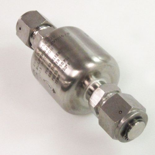 New pall gaskleen pfa/sglfpf gas filter pf6202 750psi .003 micron for sale