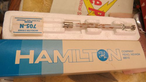Hamilton 500 ul #750, Microliter Syringe, laboratory supplies