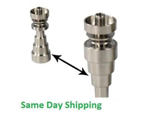 Universal domeless titanium nail reversable male &amp; female 14mm/18mm/19mm +dabber for sale
