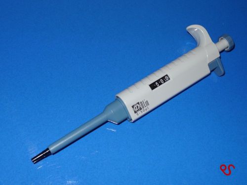 Pipetter 5-50 ul, volume adjustable, autoclavable pipette, pipet, pipettor, new