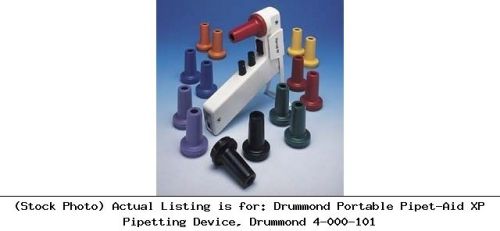 Drummond portable pipet-aid xp pipetting device, drummond 4-000-101 for sale
