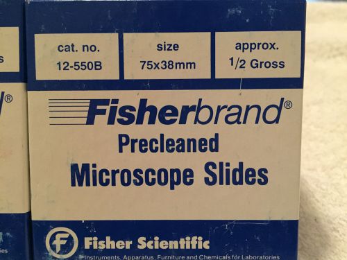 Fisherbrand Microscope Slides Fisher Scientific 12-550B