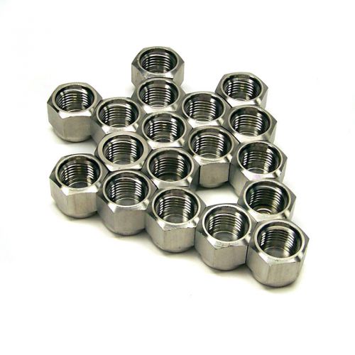 18 new ham-let/htc stainless steel 1/4&#034; female vcr caps hex head for sale