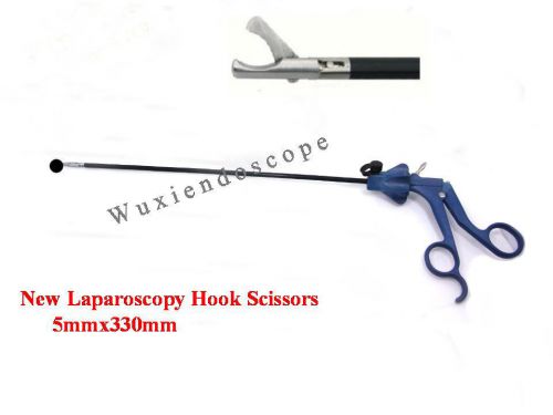New Laparoscopy hook Scissors,5mmx330mm