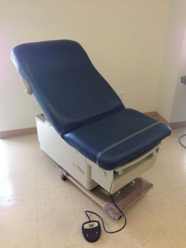 MIDMARK Ritter 222 Power Exam Table Excellent Condition NEW NAVY Upholstery