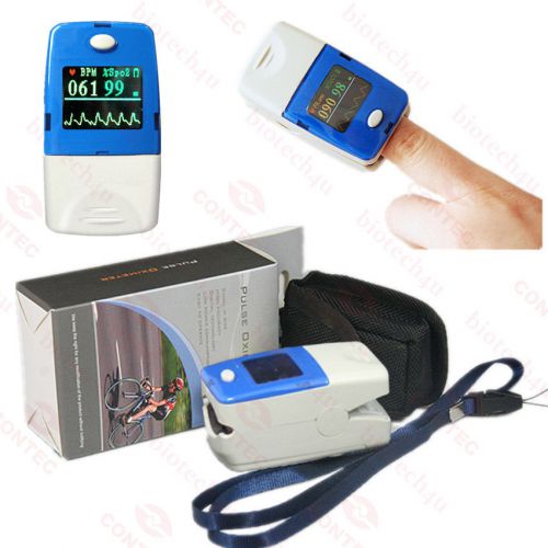 Hot sale!!!  cms50c oximeter fingertip pulse blood oxygen spo2 monitor ce&amp;fda for sale