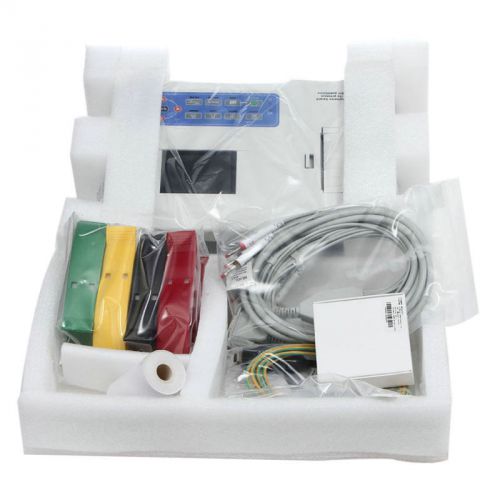ECG300G 3 Channel 12 lead ECG EKG machine + USB+ PC software Electrocardiograph