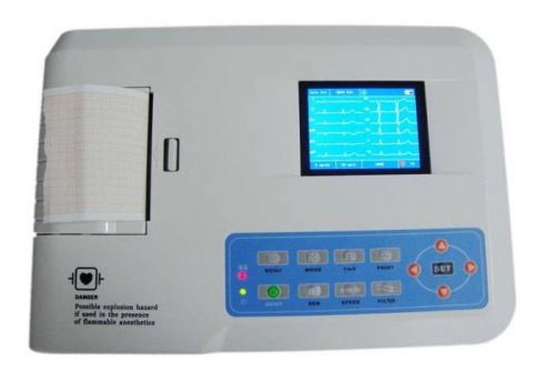 ConTec Digital ECG300G 3-Channel 12-Lead ECG EKG Monitor,Thermal Printer,FDA&amp;CE