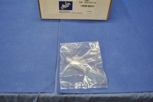 NEW FACTORY SEALED WELCH ALLYN 008-0367-00 CO2 AIRWAY ADAPTOR-FREE SHIP