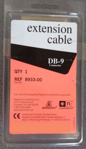 Novametrix / Respironics Reusable 8933-00 DB9 Extention Cable