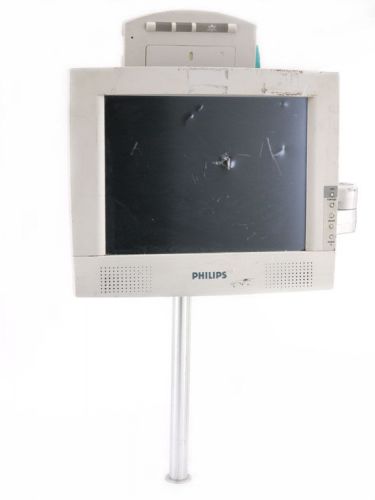 Philips m1097a 15” medical touchscreen lcd patient monitor w/m1106c/m1109a parts for sale