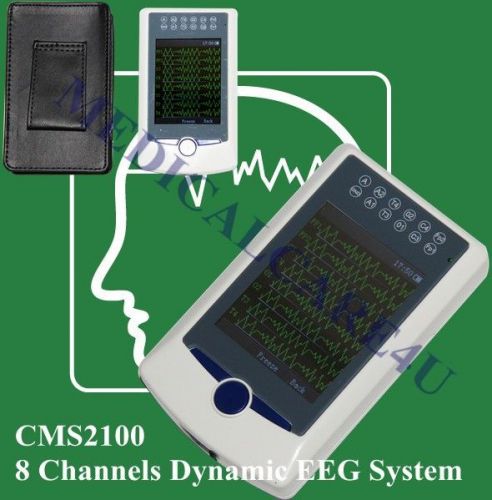 CONTEC NEW AEEG&amp;EEG Holter machine,8 channels 24hrs analysis USB CD CMS2100
