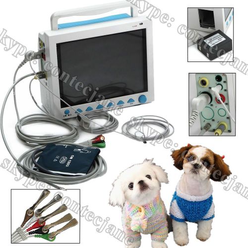 Veterinary 6 parameters patient monitor CMS8000 ,12.1&#034; color display, vet