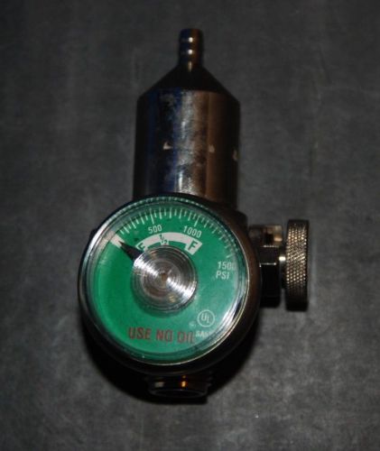 Medical Oxygen O2 pressure gauge regulator 03/00 291023 Made in France 1500 PSI